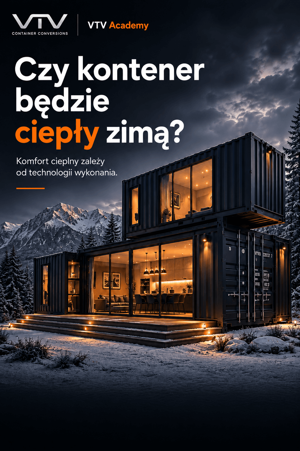 Czy kontener będzie ciepły zimą?